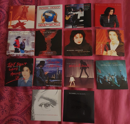 Michael jackson lot 14 cd - michael,